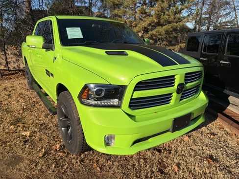 Used 2017 RAM 1500 Sport w/ Sublime Green Sport Package image 2