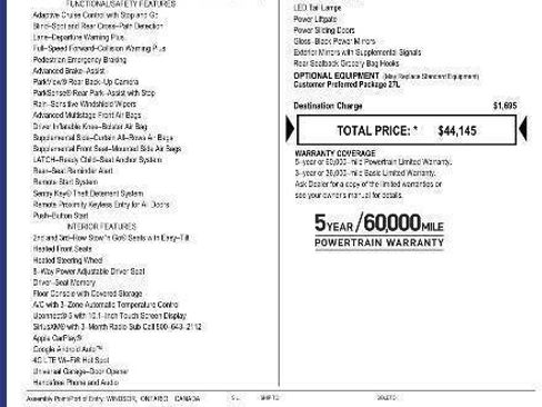 Used 2025 Chrysler Pacifica Select FWD image 27