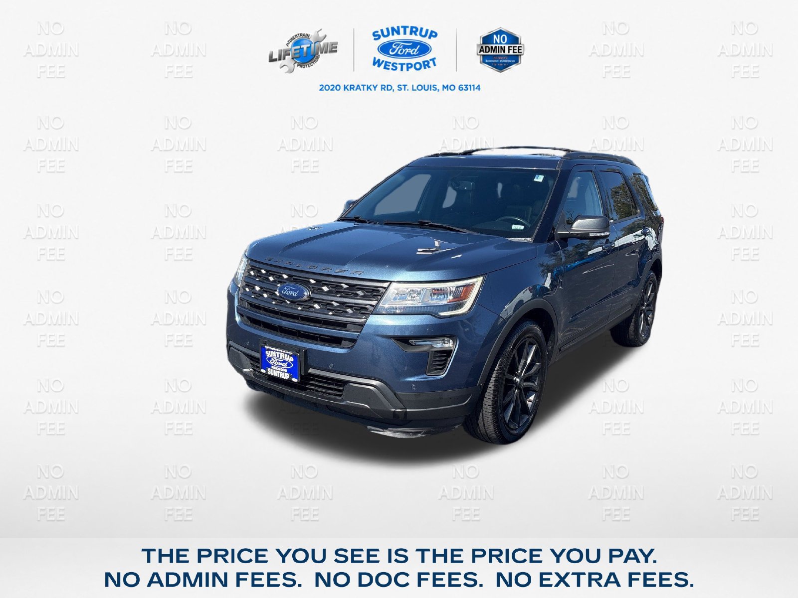 Used 2018 Ford Explorer XLT w/ Equipment Group 202A AWD/4WD 360° Tour