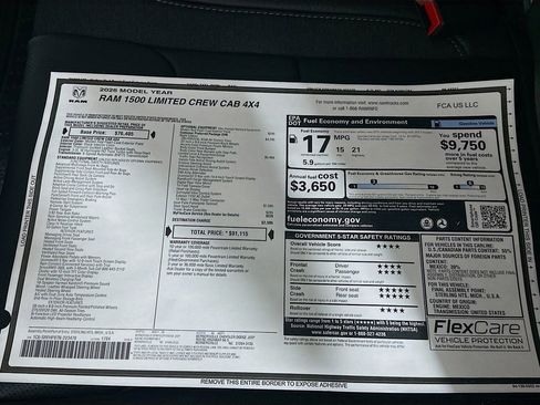 New 2026 RAM 1500 Limited image 21