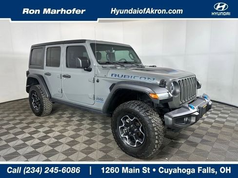 Used 2023 Jeep Wrangler Unlimited Rubicon 4xe image 1