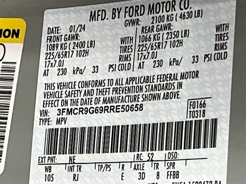 Used 2024 Ford Bronco Sport Heritage w/ Heritage Convenience Package image 30