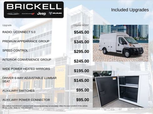 Used 2017 RAM ProMaster 3500 w/ Premium Appearance Group FWD image 5