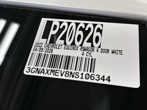 Used 2022 Chevrolet Equinox RS w/ RS Leather Package FWD image 33