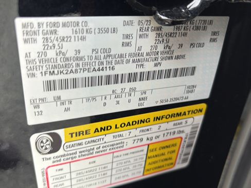 Used 2023 Ford Expedition Max Limited AWD/4WD image 15