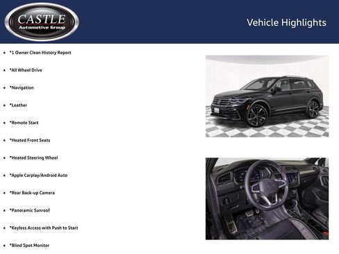 Used 2023 Volkswagen Tiguan SEL R-Line AWD/4WD image 4