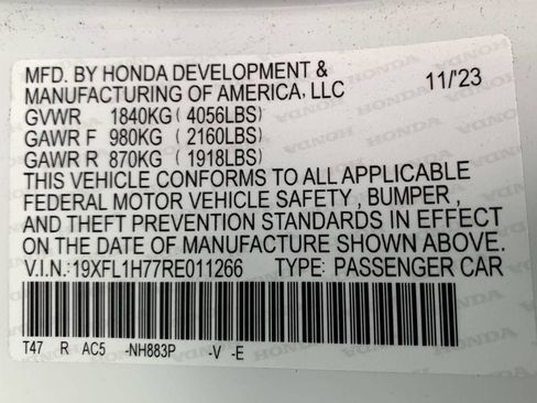 Certified 2024 Honda Civic EX-L image 42