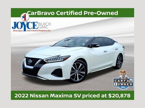 Used 2022 Nissan Maxima SV w/ Floor Mat Group FWD image 1
