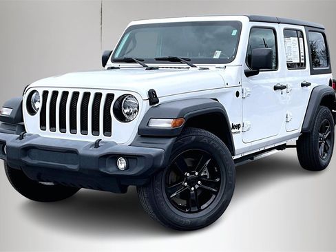 Used 2021 Jeep Wrangler Unlimited Sport image 1