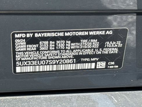 Used 2025 BMW X5 M60i AWD/4WD image 30