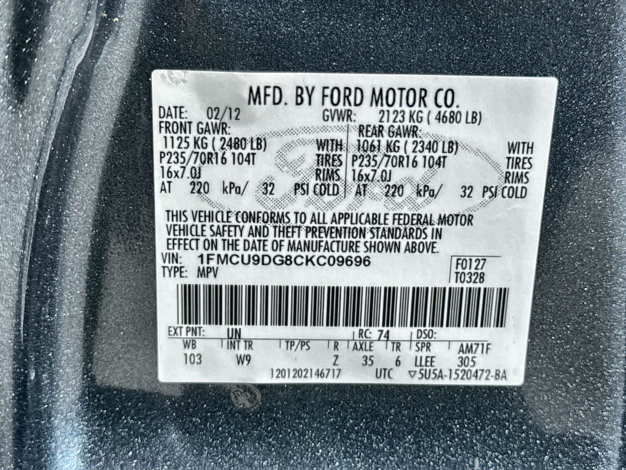 Used 2012 Ford Escape XLT AWD/4WD image 23