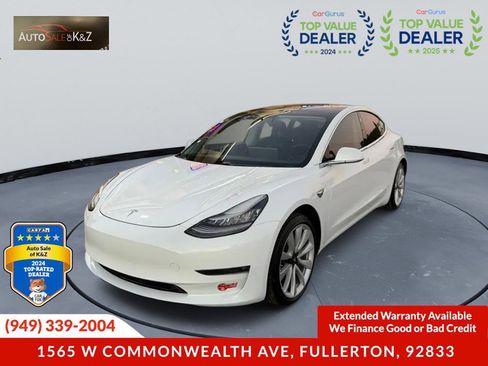 Used 2018 Tesla Model 3 Long Range image 1