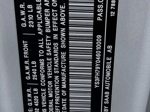 Used 2004 Saab 9-3 Aero image 30