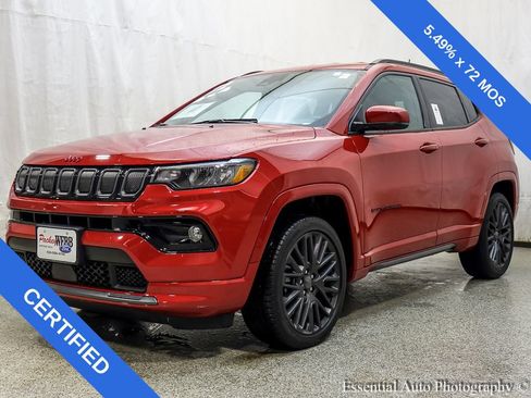 Used 2022 Jeep Compass Limited AWD/4WD image 1