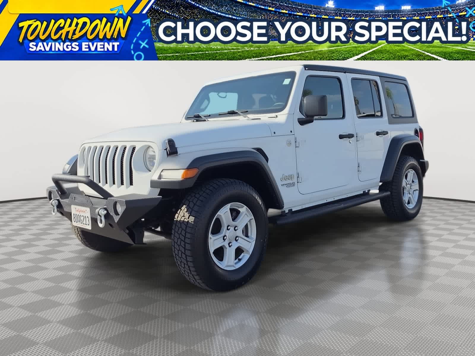 Used 2018 Jeep Wrangler Unlimited Sport S AWD/4WD image 1