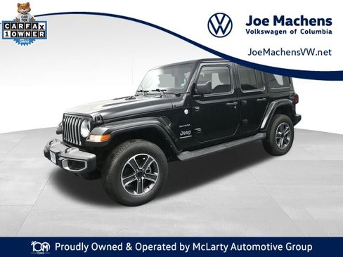 Used 2023 Jeep Wrangler Sahara w/ Cold Weather Group image 1