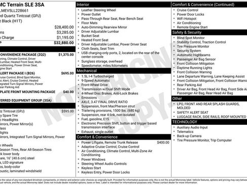 Used 2020 GMC Terrain SLE w/ Driver Convenience Package image 7