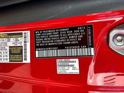 Used 2012 Volkswagen Golf 2-Door image 34