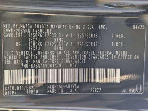 Used 2025 Toyota Corolla Cross AWD Hybrid image 28