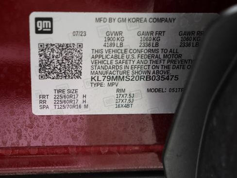 Used 2024 Chevrolet TrailBlazer LS w/ LS Convenience Package image 39