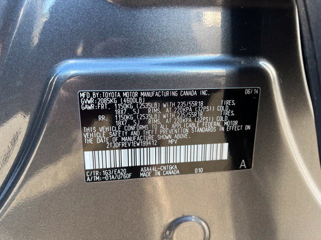 Used 2014 Toyota RAV4 Limited w/ Technology Package AWD/4WD image 10