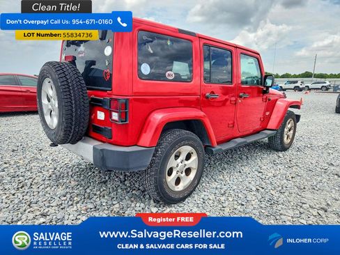 Used 2015 Jeep Wrangler Unlimited Sahara AWD/4WD image 4
