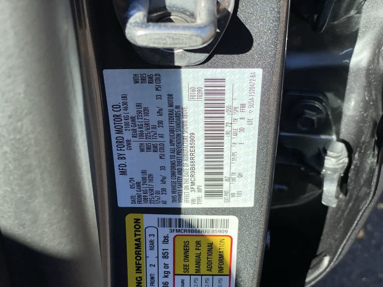 Used 2024 Ford Bronco Sport Big Bend AWD/4WD image 28