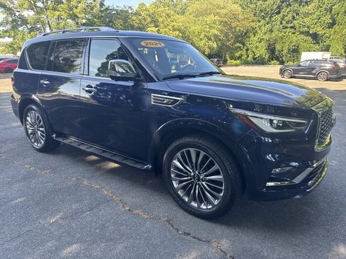 Certified 2021 INFINITI QX80 Sensory w/ Cargo Package AWD/4WD image 3