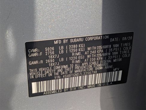 Used 2020 Subaru Outback Limited XT image 33