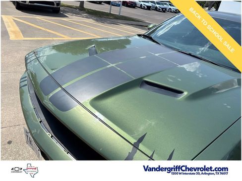 Used 2021 Dodge Challenger SXT w/ Blacktop Package RWD image 2