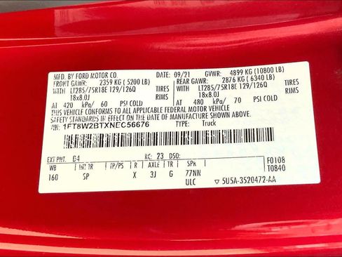 Used 2022 Ford F250 King Ranch w/ Tremor Off-Road Package image 35