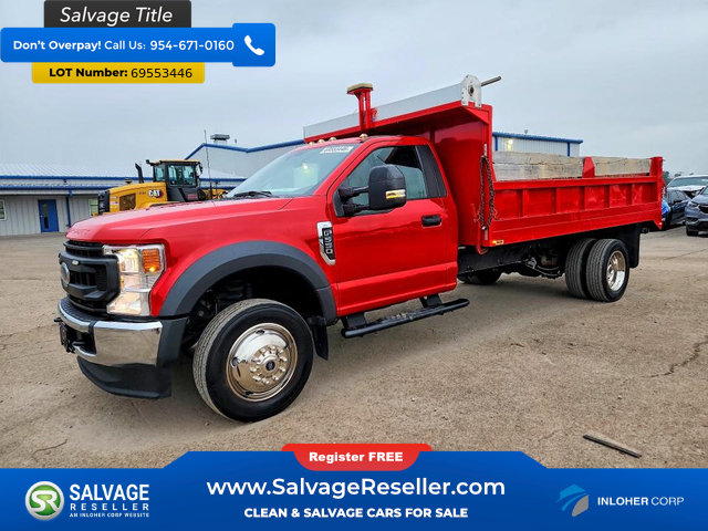 Used 2021 Ford F550 2WD Regular Cab Super Duty image 1