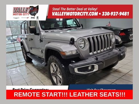 Used 2021 Jeep Wrangler Unlimited Sahara image 1