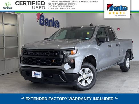Certified 2024 Chevrolet Silverado 1500 W/T w/ WT Value Package AWD/4WD image 1