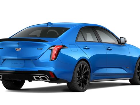 New 2026 Cadillac CT4 V w/ LPO, ONYX Package RWD image 37