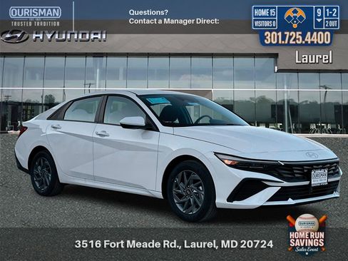 New 2026 Hyundai Elantra Blue image 1