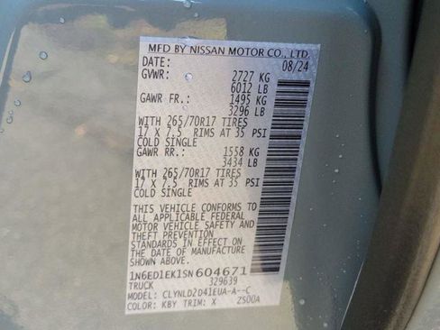 New 2025 Nissan Frontier PRO-4X image 16