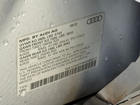 Certified 2023 Audi SQ5 Prestige AWD/4WD image 25
