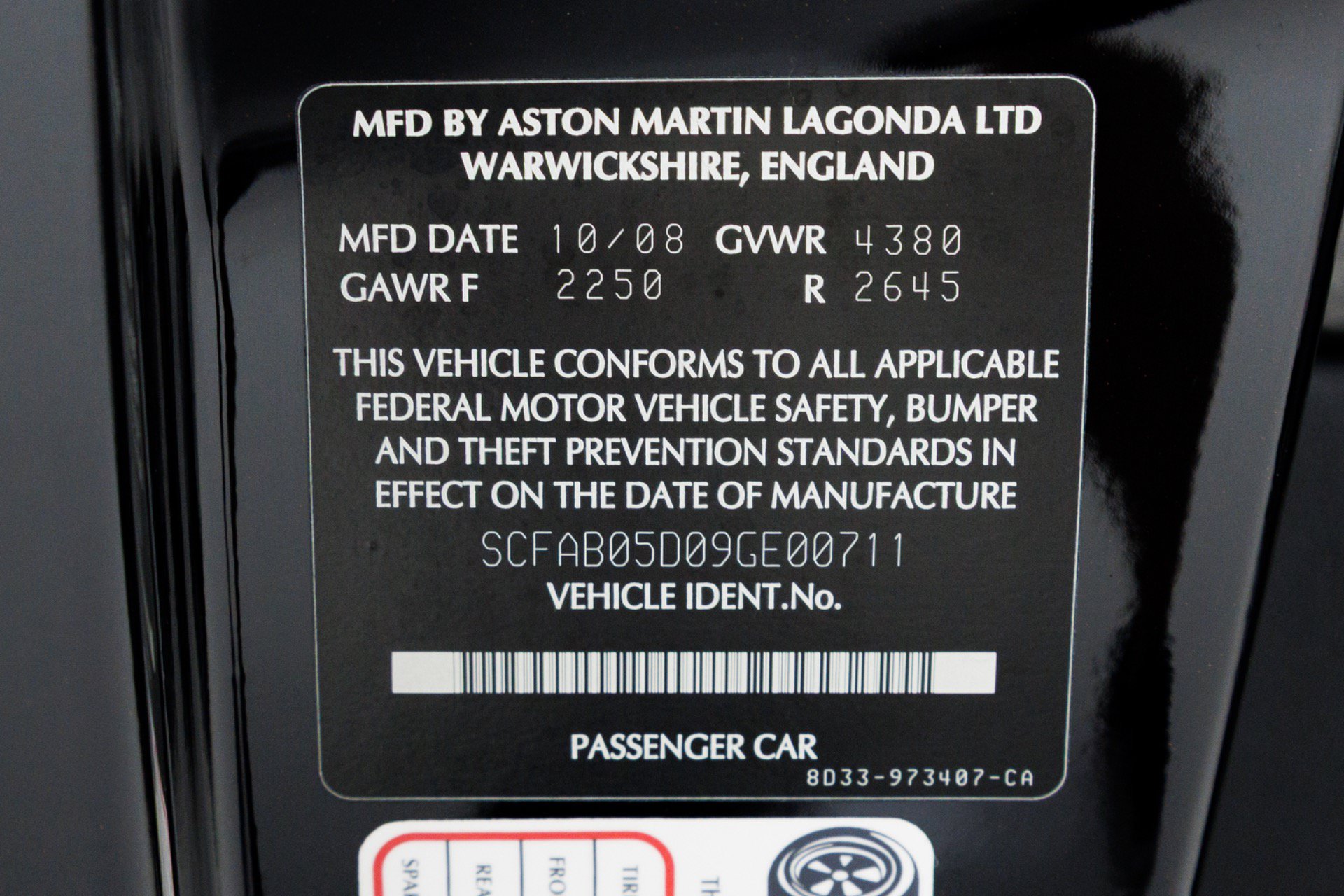 Used 2009 Aston Martin DBS Coupe RWD image 10