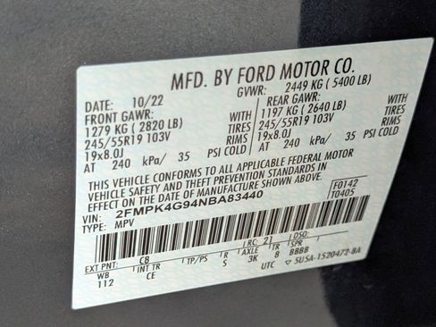 Certified 2022 Ford Edge SE w/ Black Appearance Package image 19