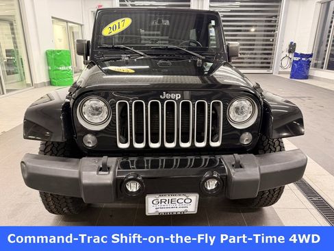 Certified 2017 Jeep Wrangler Unlimited Sahara w/ Connectivity Group image 3