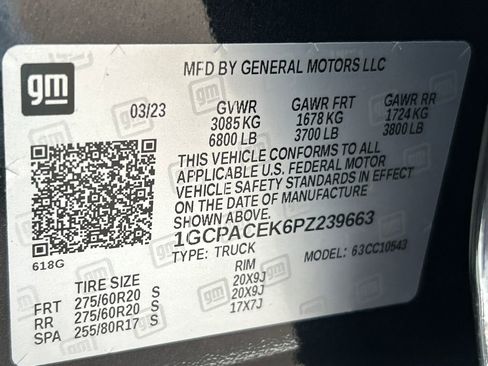 Used 2023 Chevrolet Silverado 1500 LT w/ Protection Package RWD image 34