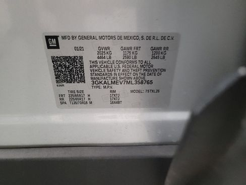 Used 2021 GMC Terrain SLE image 33