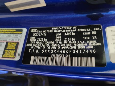 Used 2015 Kia Optima SX w/ SX Turbo Premium Package FWD image 33