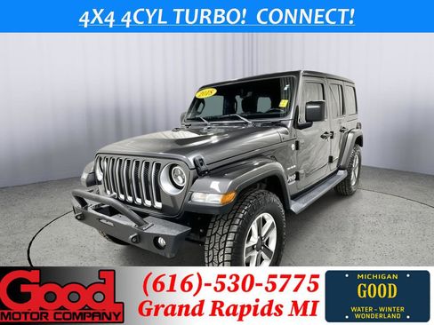 Used 2018 Jeep Wrangler Unlimited Sahara image 1
