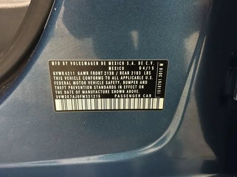 Used 2015 Volkswagen Jetta S FWD image 8