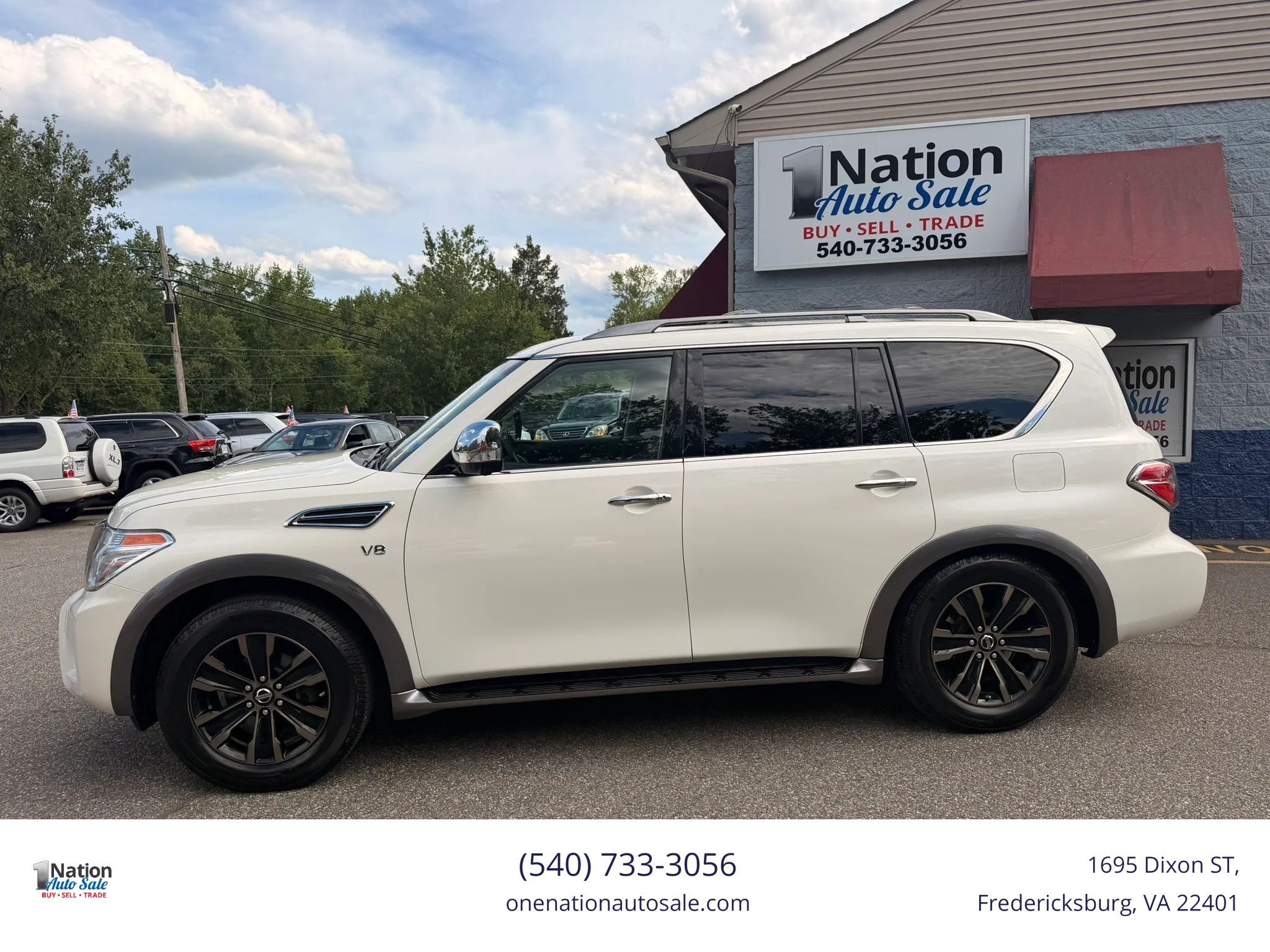 Used 2017 Nissan Armada Platinum w/ Captain Seat Package AWD/4WD image 3
