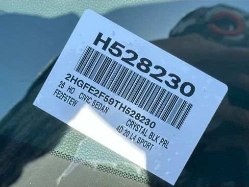 New 2026 Honda Civic Sport image 24