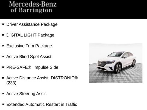Certified 2024 Mercedes-Benz EQE 350+ 4MATIC SUV w/ Driver Assistance Package image 7