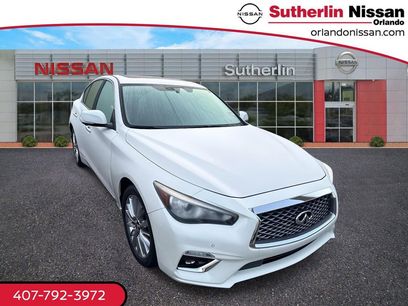 Used 2022 INFINITI Q50 Luxe w/ Cargo Package